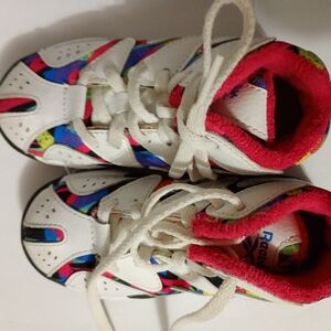 Reebok Kids' White and Multicolor Sneakers